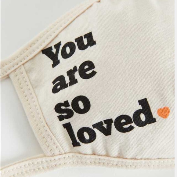 3 Pack Cloth Face Masks - You Are So Loved Cotton - Picture 3 of 4